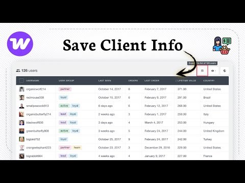How to export a customer list in WooCommerce
