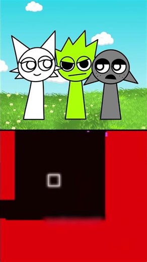 Sprunki MIAUU Incredibox Glow Bouncing Square