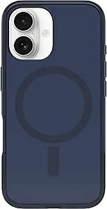 OtterBox iPhone 16 Symmetry Series Clear Case - Baby Blue Jeans - Ultra-Thin, Sleek iPhone Case, Colorful Opaque iPhone Case