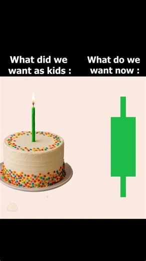 Coin Engineer on Instagram: "Stock Market Candles vs Childhood Cake Candles: How Times Change! #exchange #stockmarket #investment"