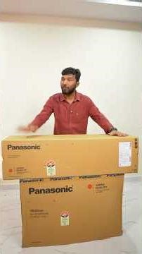 Panasonic 2026 Model AC Unboxing telugu | Best 1.5 ton 5 Star AC