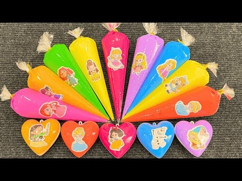 Cinderella, Aurora & Bella in Disney Princess Mini Suitcase Slime Adventure Satisfying ASMR !