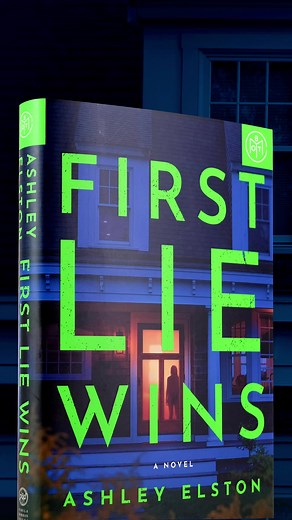 This thriller holds one more secret. 💡 Check out how this beautiful cover glows under UV light. Go ahead and try it with your own copy… you know you want to. | Book of the Month