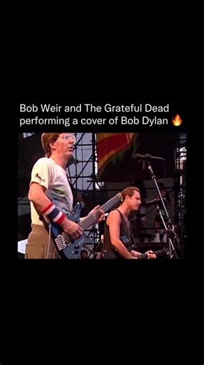 Songs on Instagram: "When Bob Weir and The Grateful Dead took on Bob Dylan’s “Stuck Inside of Mobile with the Memphis Blues Again” live in 1989, it became more than just a cover — it turned into a full-scale reinterpretation driven by urgency, momentum, and improvisational fire. Originally released by Dylan in 1966 on Blonde on Blonde, the song is built around surreal imagery, looping verses, and a sense of emotional restlessness. Dylan’s version feels claustrophobic and circular, like a mind tr