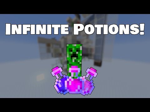 Creeper-Powered Infinite Potion Effect Generator for Minecraft 1.17+ | Tutorial