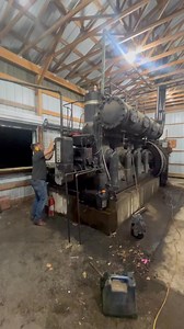 Fairbanks Morse 32E14 4 Cylinder 2 Stroke Diesel Cold Start 😱 #antique #vintagestyle #usa #Philippines #oldschool #oldengine #california #fairbanks #morse #VintageVibes #fairbanksmorse | Video created