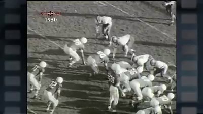Today would be Vic Janowicz's 89th birthday. The 1950 Heisman winner and Ohio State great starred on offense, defense and special teams. He was particularly fond of punishing defenders. | Big Ten Network