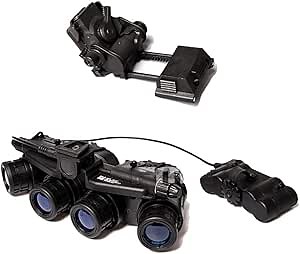 Tactical Hunting Dummy Night Vision Goggle GPNVG 18 & Plastic L4G24 NVG Mount for Airsoft