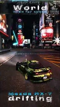 NFS World - Mazda RX-7 - exploring the world with drifting