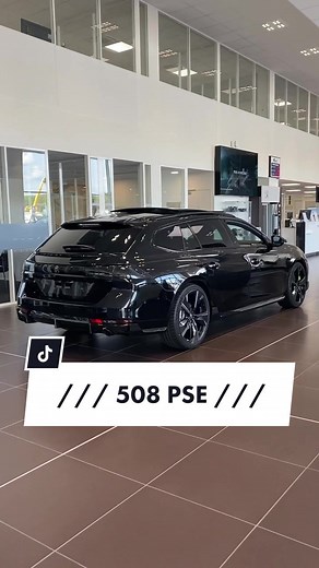 Peugeot 508 PSE: Performance & Style in Noir