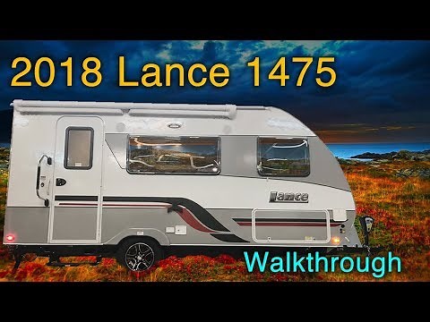 2018 Lance 1475 Travel Trailer Walkthrough with Princess Craft RV