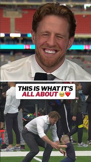 A special moment for JJ Watt and his family ❤️ #nfl #jjwatt