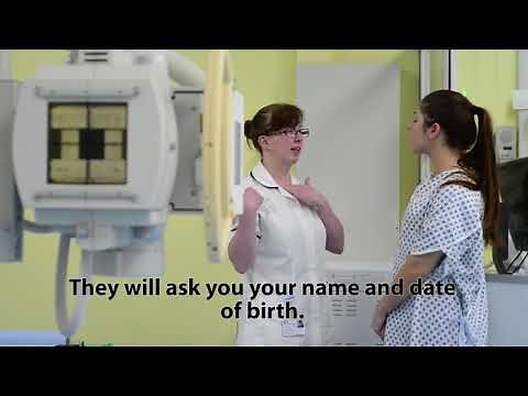 Having a chest X-ray