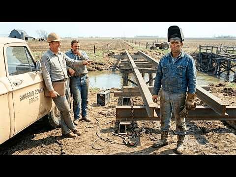 Sie lachten über den Bauern und seine Brücke — 30 Jahre später fahren LKW darüber