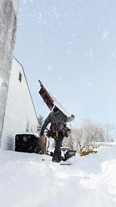 Dam that’s icy. If the winter weather is clogging your gutters and leading to leaks like this, it may be time for a replacement. | Power Home Remodeling