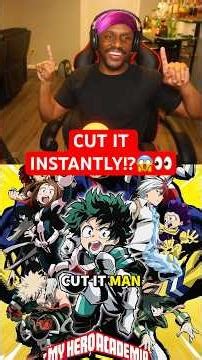 You Can Only Keep 3 New Anime!? #anime #myhero #blackclover #shorts