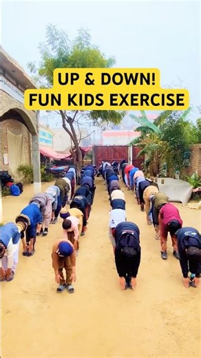 Kids Up & Down Exercise | Fun Fitness Activity for Kids | Home Workout #viral