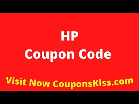 HP Coupon Code 2024 | How to Enter HP Promo Code [CouponsKiss.com]
