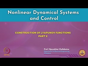 Construction of Lyapunov Functions - Part 2