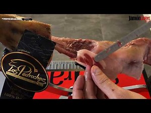 Cómo cortar jamón tutorial: Corte del jarrete
