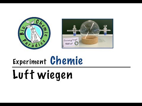Experiment Chemie – Luft wiegen