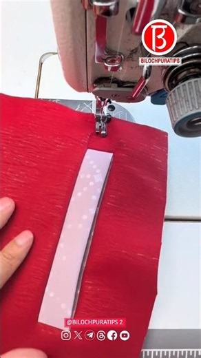 Hidden line pocket method