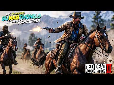 The Last Ride of QG Morgan & Julleh RDR 2 SUMABTHON 5.0 Live 24 Jam DAY 27/30 #qorygoresatudekade