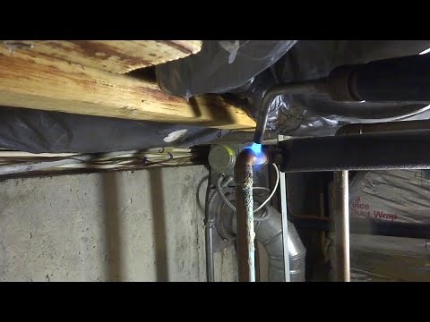 fix leaking copper pipe solder joint