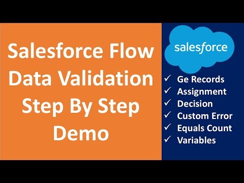 Salesforce Flow Data Validation Tutorial (2025) - Custom Errors | Cloud Developer