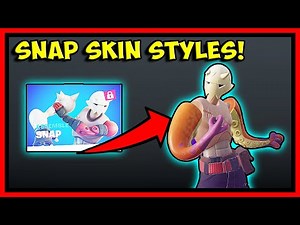FORTNITE SNAP SKIN STYLES AND REWARDS SHOWCASE SEASON 3