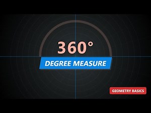 Degree Measure: Understanding 360° in a Full Rotation - Geometry Basics