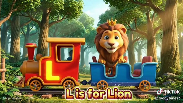 cute and fun ABC jungle song for kids rhymes and song! #kidsrhymes #babysongs #earlylearning #abcsonginjungle #tiktokforkids