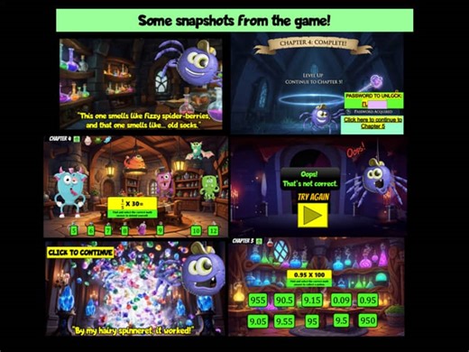 Halloween Digital Math Quest Escape Monster Mansion Game - 5th Grade