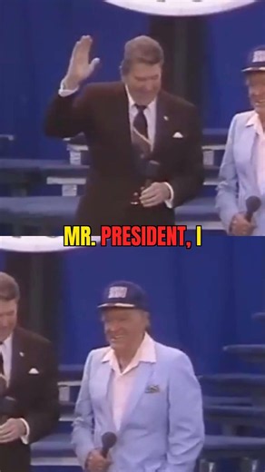 Ronald Reagan's Legendary Entrance That Left Bob Hope Speechless #shorts #reagan #history