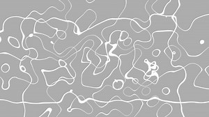 Download Abstract white lines loop animation on grey background 4K for free