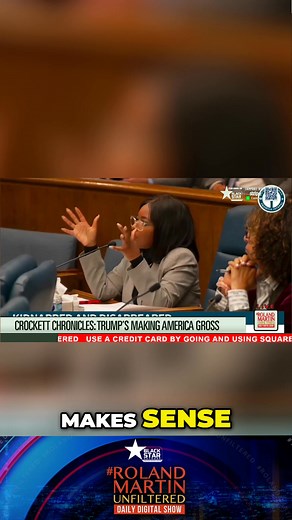 111K views · 6.6K reactions | Congresswoman Jasmine Crockett delivers a powerful critique of Donald Trump's immigration policies. She accuses the former administration of racism and harmful practices. Her words are a stark reminder of the human impact of these policies. https://youtu.be/Sgr8GDOlbjQ #RolandMartinUnfilered #BlackStarNetwork #JasmineCrockett #ImmigrationPolicy #DonaldTrump #Racism #Politics | Black Star Network | Facebook