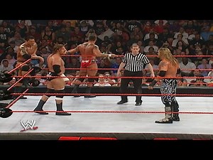 Evolution vs Edge Tajiri & Shelton Benjamin - Raw May 3 2004 (1/2)