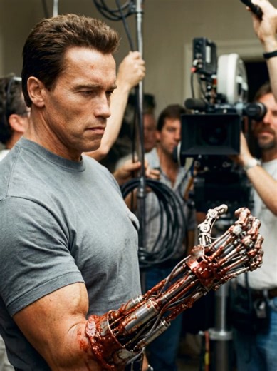 Terminator 2 behind the scene – Recreated Filming Backstage #terminator2 #behindthescenes #terminator #arnoldschwarzenegger #aimovie