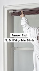 No-Drill Vinyl Mini Blinds. Quick and easy installation makes these blinds perfect for renters and homeowners! Enjoy privacy and light control without damaging your walls. Upgrade your space effortlessly!#homedecor #interiordesign #miniblinds #nodrill #NoDrillBlinds #HomeUpgrade #energyefficient #windowtreatments #apartmentdiy #blinds | LazBlinds