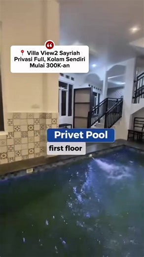 Liburan tenang tanpa ribet di Villa View2 Sayriah 🌿 View gunung & danau, udara sejuk, suasana nyaman ✨ Cocok buat keluarga & pasangan syariah 💚 🏡 Fasilitas nyaman 🏊‍♂️ Ada kolam renang 📸 View cakep buat konten 📍 Puncak, Cisarua – Bogor 👉 Langsung klik tag lokasi di video ini untuk booking! Jangan lupa simpan & share ke bestie kamu ✨ #tibatibahealinghotel #puncak #bogor #villa #tiktokgo