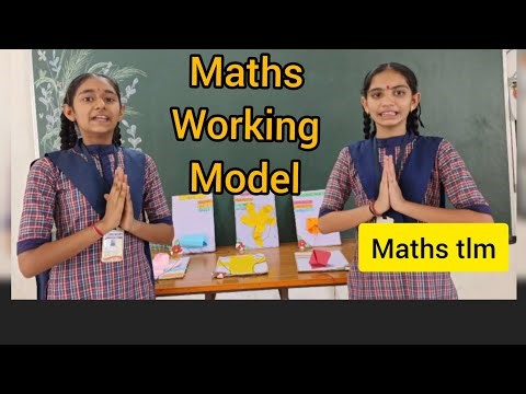 Maths working model || maths tlm || #mathsmodel #mathsfair #mathstlm #sciencefair #workingmodel