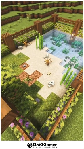 🌟 Aesthetic Turtle Enclosure With Relaxing Vibes and Natural Details 🌿🌟 ✨ Design a visually appealing turtle home featuring soft textures, flowing water, and balanced landscaping. Ideal for builders who love cute and peaceful aesthetics, this enclosure brings charm, comfort, and relaxing nature vibes to your Minecraft world. 🏡✨ #MinecraftBuilds #AestheticMinecraft #TurtleEnclosure #CozyDesign #BuildInspiration | OMGGamer