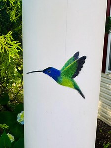 Needle Felted Hummingbird. Needle Felt Birds. Needle Felt Bird Decoration. - Etsy Australia