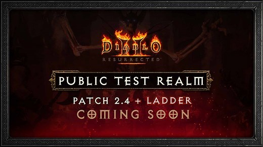 Diablo 2: Resurrected's PTR Patch 2.4 continues March 2 with ladder testing and further changes