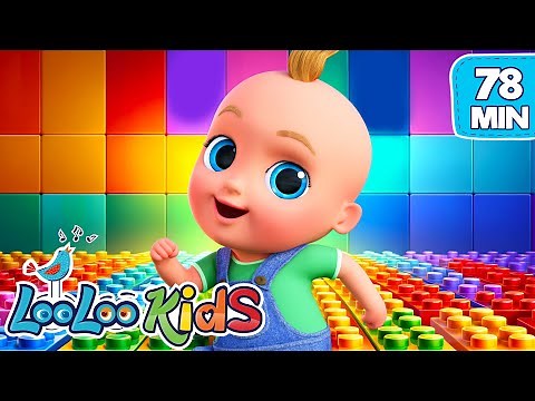 ABC SONG, Animals Sounds, Toys Song - S4EP78 Dance Along Super Mix - LooLoo Kids Songs for Kids