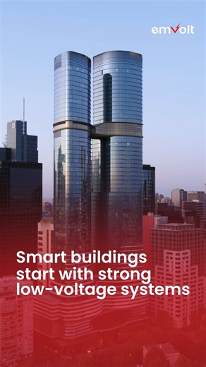 Emvolt Electromechanical Work on Instagram: "Smart buildings aren’t just built — they’re intelligently connected. Our ELV systems power security, communication, and automation with precision and scalability. 🔹 CCTV Surveillance 🔹 Fire Detection Systems 🔹 Data & Structured Cabling 🔹 Access Control & Automation Future-ready infrastructure starts here."