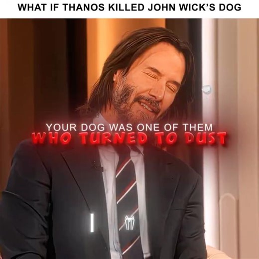 What if Thanos k*lls john wick's dog?💀 - John Wick In HCU | Montagem Unknown(slowed) #edit