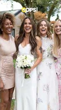 Melanie C shares wedding video in Adidas robe, emotional vows and Spice Girls dancefloor reunion