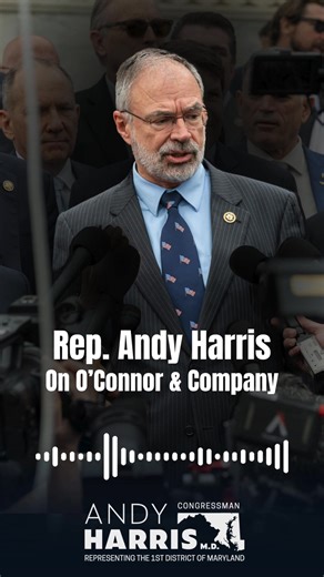 The other thing we need to talk about are the 40 million people who need the food stamp benefits and who didn't get it this month... The Democrats say they’re the protectors of the poor, they're the protectors of the people on SNAP, and yet they voted 15 times for people not to get their SNAP benefits on November 1st. It’s just egregious. | Rep. Andy Harris, M.D.