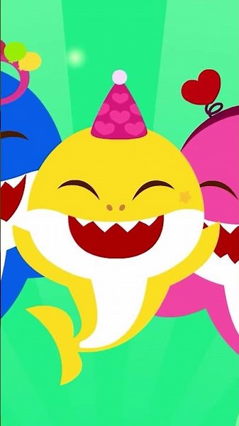 Happy birthday from all around the world🎂 #babyshark #shorts